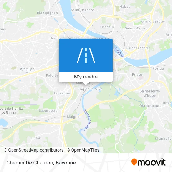 Chemin De Chauron plan