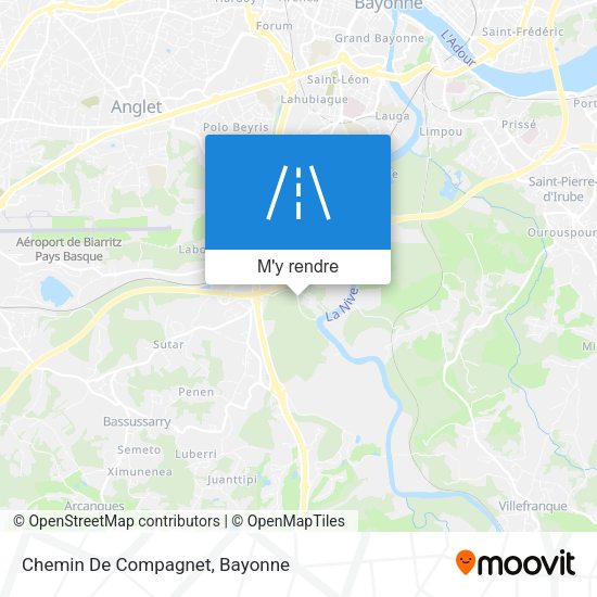 Chemin De Compagnet plan