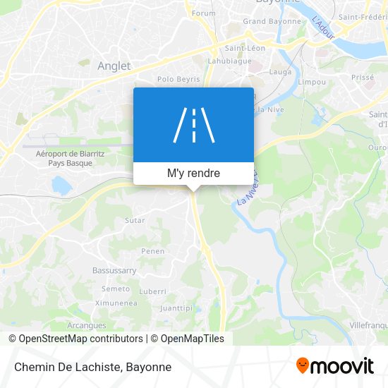 Chemin De Lachiste plan