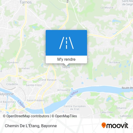 Chemin De L’Étang plan