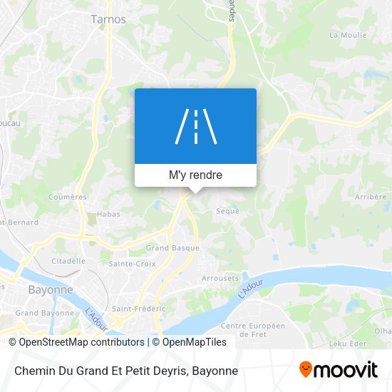Chemin Du Grand Et Petit Deyris plan