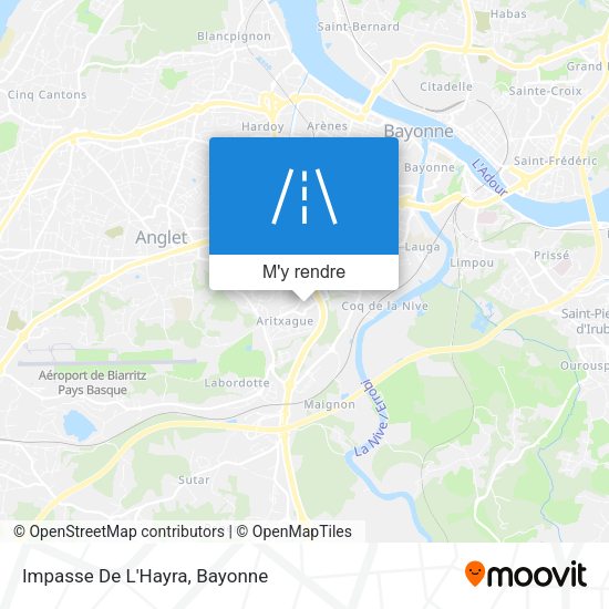 Impasse De L'Hayra plan