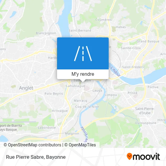 Rue Pierre Sabre plan