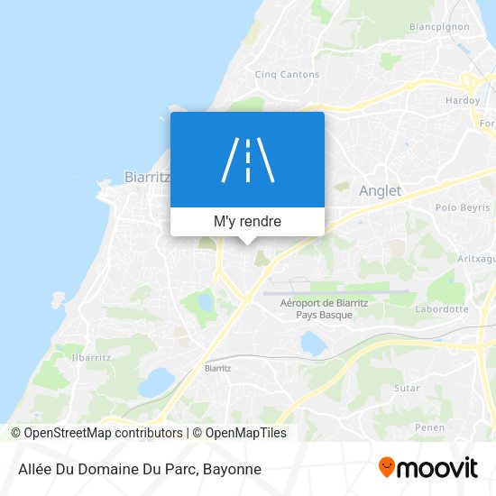 Allée Du Domaine Du Parc plan