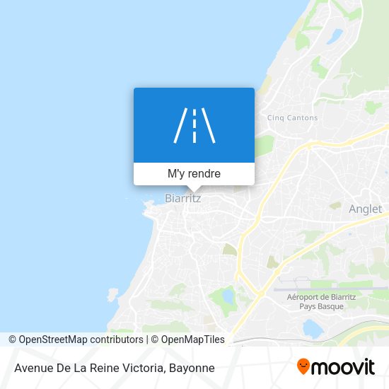 Avenue De La Reine Victoria plan
