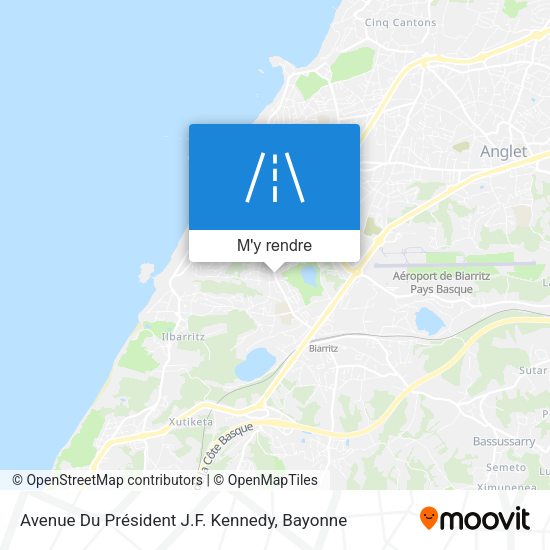 Avenue Du Président J.F. Kennedy plan