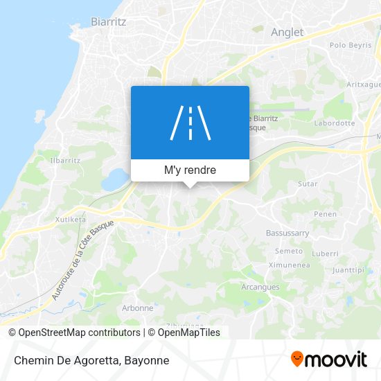 Chemin De Agoretta plan
