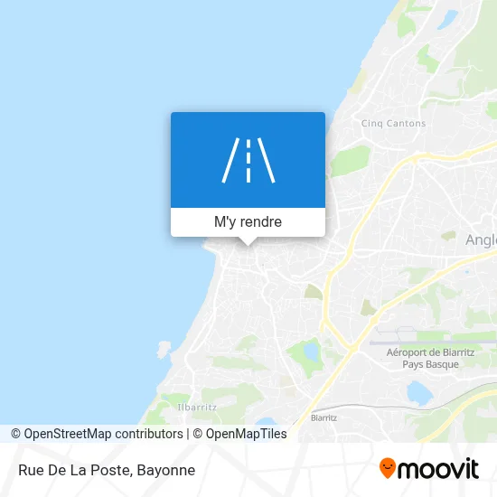 Rue De La Poste plan