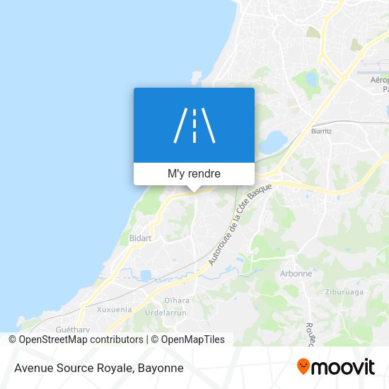 Avenue Source Royale plan