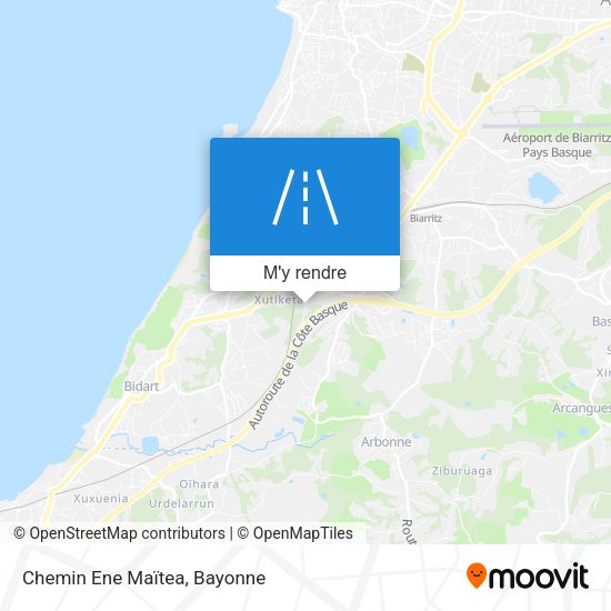 Chemin Ene Maïtea plan