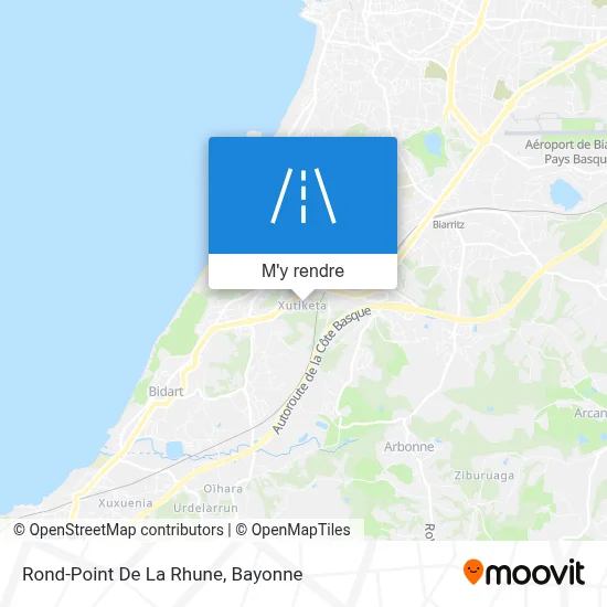 Rond-Point De La Rhune plan