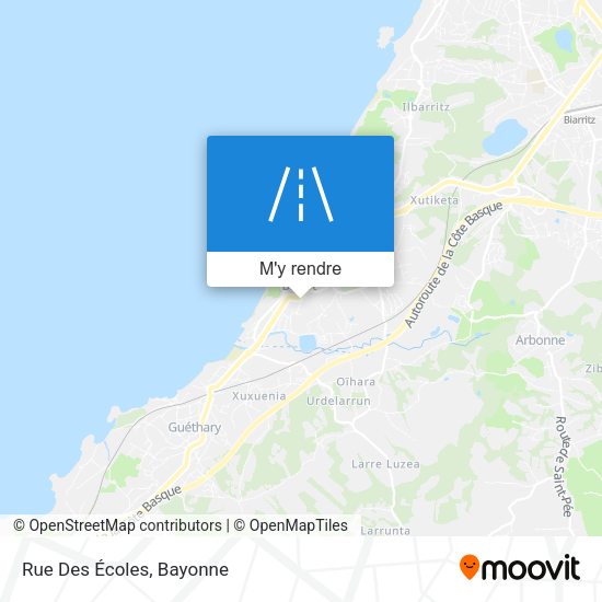 Rue Des Écoles plan