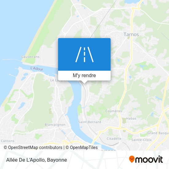 Allée De L'Apollo plan