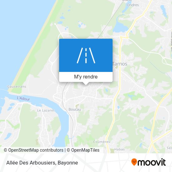 Allée Des Arbousiers plan