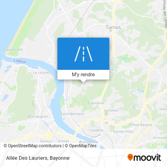 Allée Des Lauriers plan