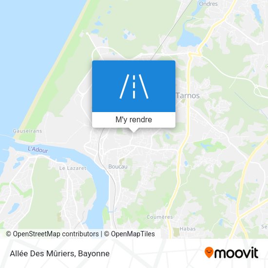 Allée Des Mûriers plan
