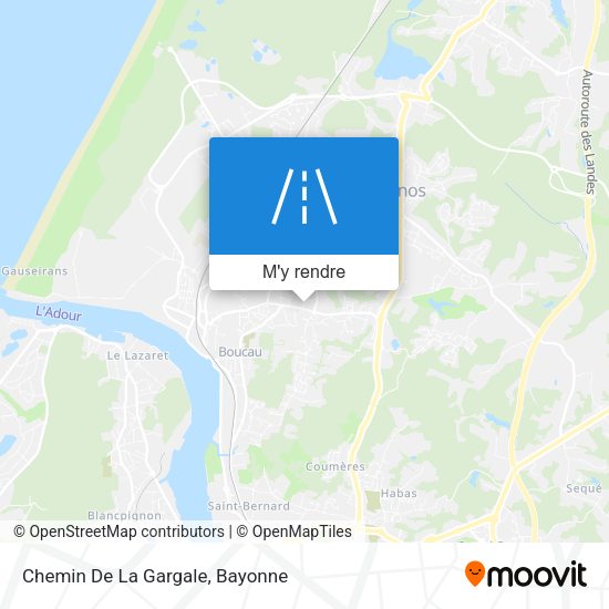 Chemin De La Gargale plan