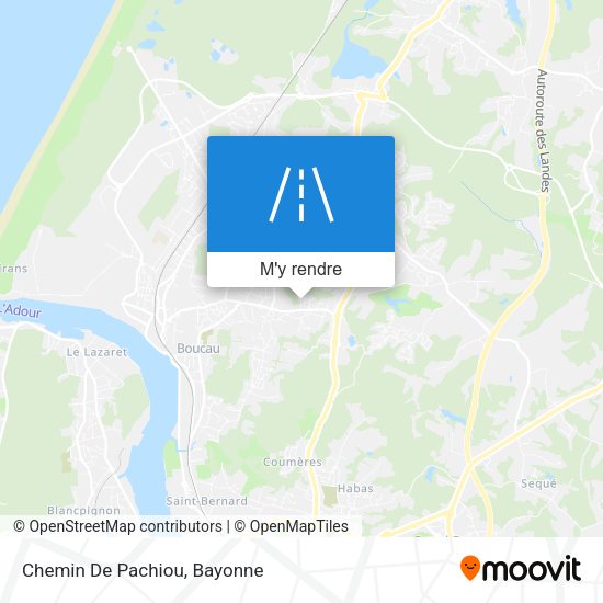 Chemin De Pachiou plan