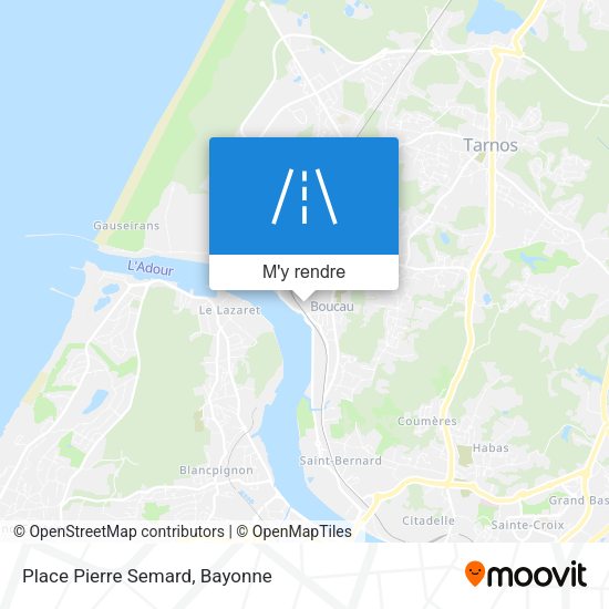 Place Pierre Semard plan
