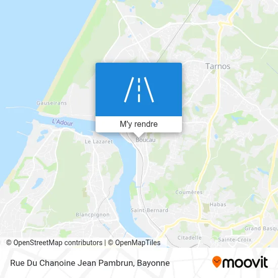 Rue Du Chanoine Jean Pambrun plan