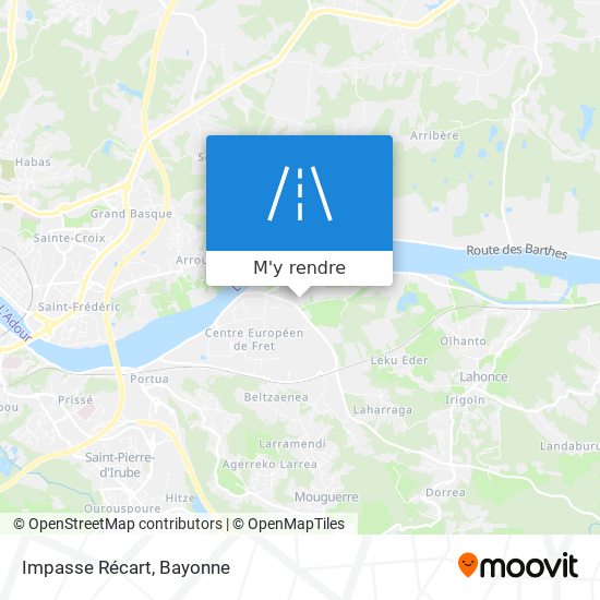 Impasse Récart plan