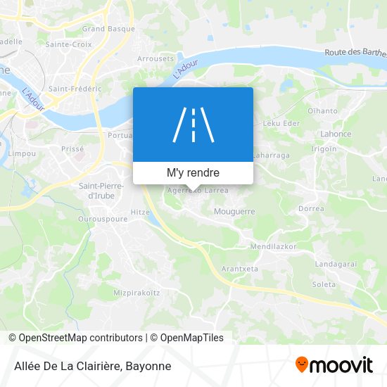 Allée De La Clairière plan