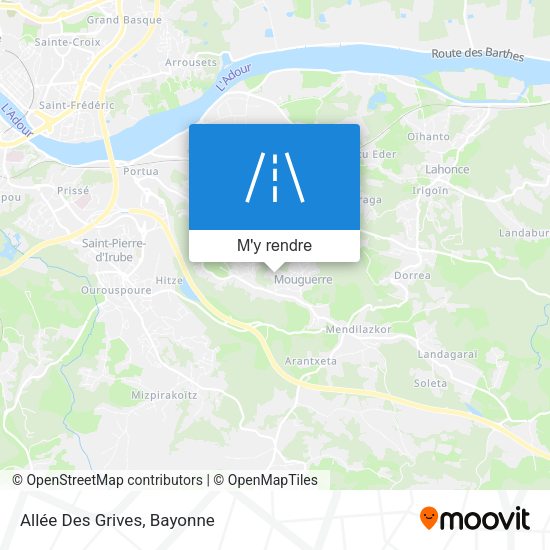 Allée Des Grives plan