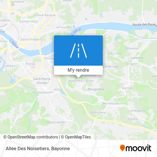 Allée Des Noisetiers plan