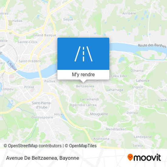 Avenue De Beltzaenea plan