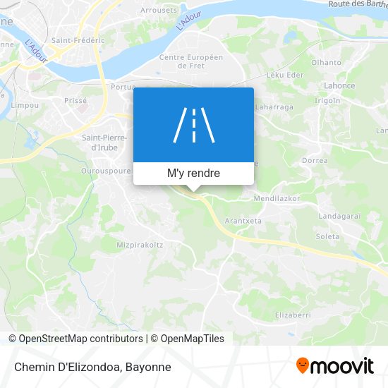 Chemin D'Elizondoa plan
