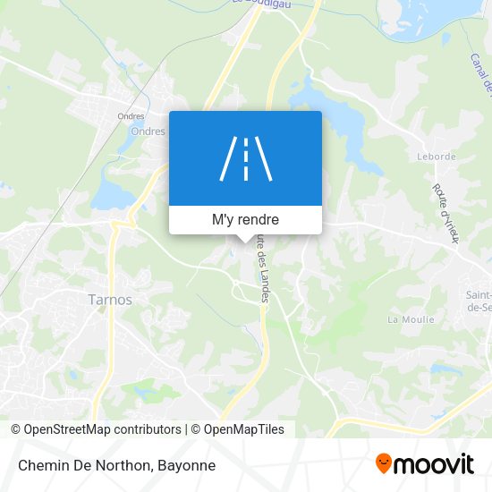 Chemin De Northon plan