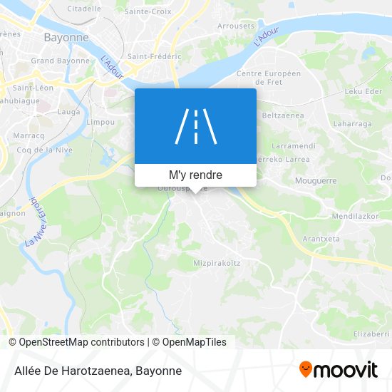 Allée De Harotzaenea plan