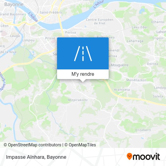 Impasse Aïnhara plan