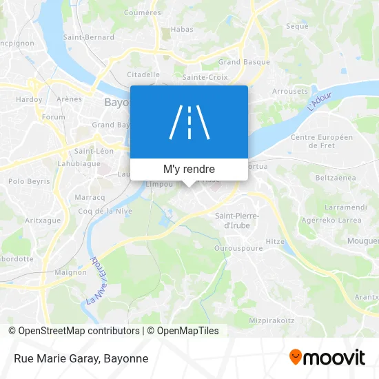 Rue Marie Garay plan