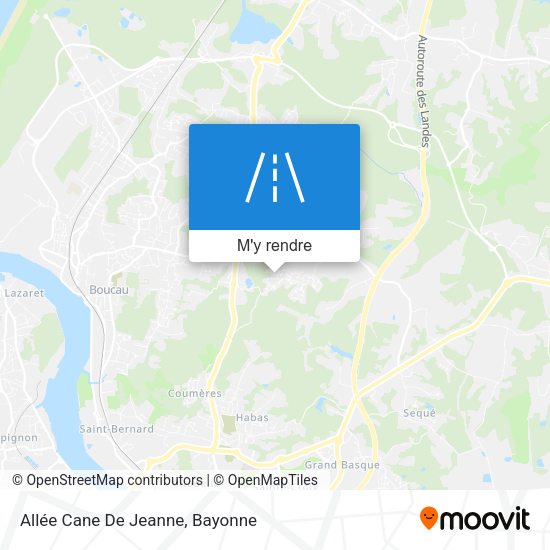 Allée Cane De Jeanne plan