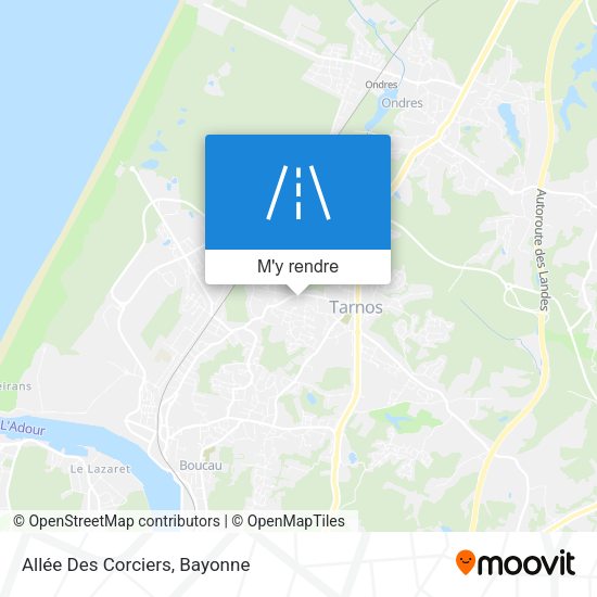 Allée Des Corciers plan