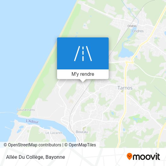 Allée Du Collège plan