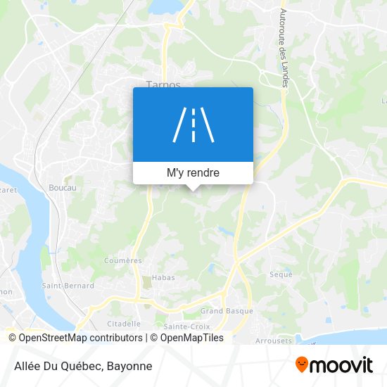 Allée Du Québec plan