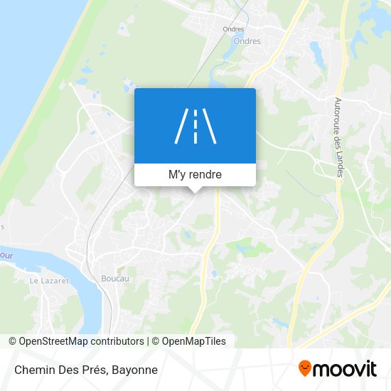 Chemin Des Prés plan