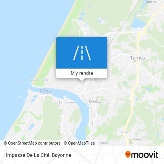 Impasse De La Cité plan