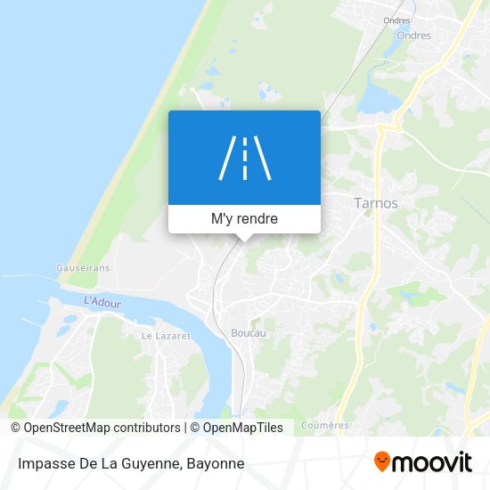Impasse De La Guyenne plan