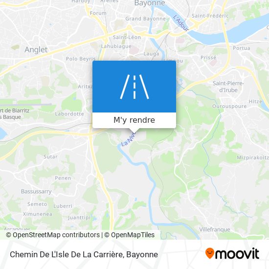 Chemin De L'Isle De La Carrière plan