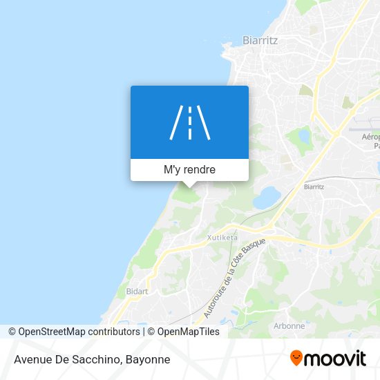 Avenue De Sacchino plan