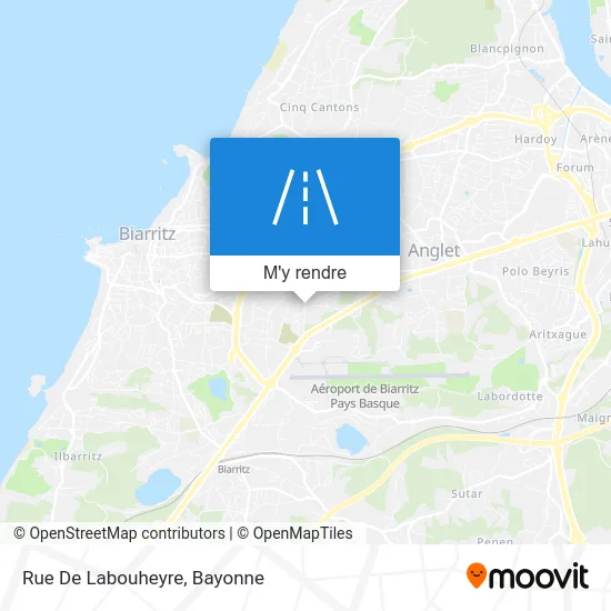 Rue De Labouheyre plan