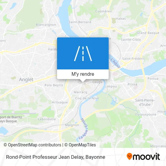 Rond-Point Professeur Jean Delay plan