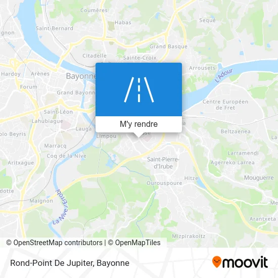 Rond-Point De Jupiter plan