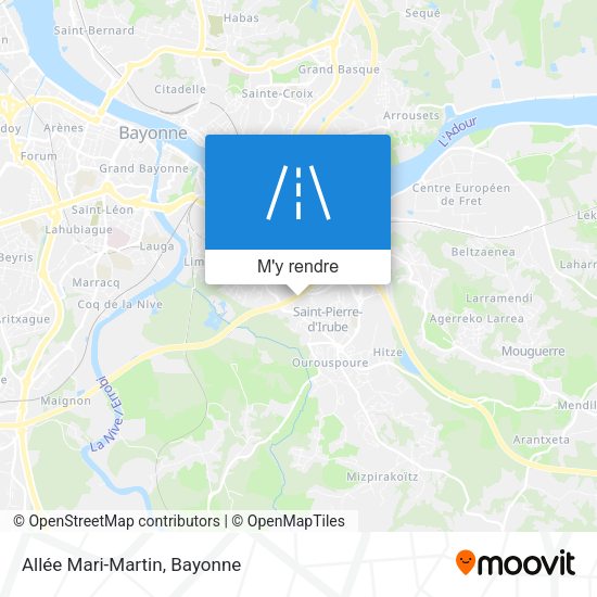 Allée Mari-Martin plan