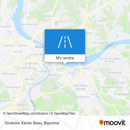 Giratoire Xavier Beau plan