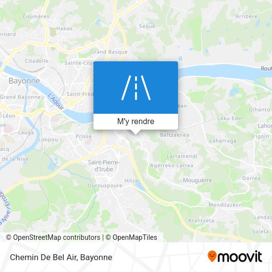 Chemin De Bel Air plan