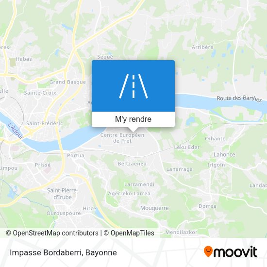 Impasse Bordaberri plan